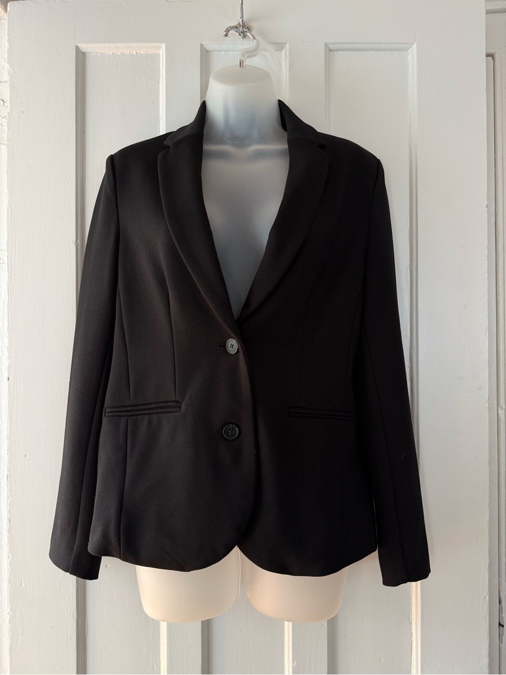 GAP Black Women's Two-Button Blazer